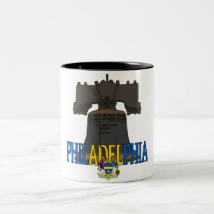 Philadelphia Pennsylvania Liberty Bell Zweifarbige Tasse
