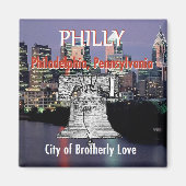 Philadelphia Pennsylvania Magnet (Vorne)