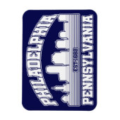 Philadelphia, Pennsylvania Magnet (Vertikal)