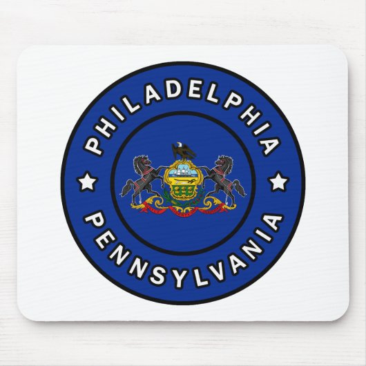 Philadelphia Pennsylvania Mousepad (Vorne)