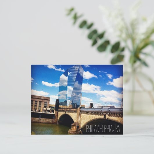 Philadelphia Pennsylvania Post Card Postkarte (Stehend Vorderseite)
