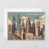 Philadelphia, Pennsylvania Postcard Postkarte (Vorne/Hinten)