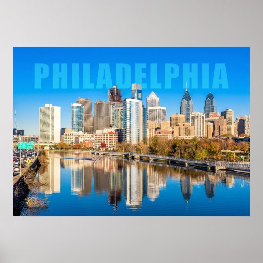 Philadelphia Pennsylvania Poster (Vorne)
