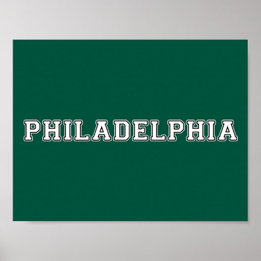 Philadelphia Pennsylvania Poster (Vorne)