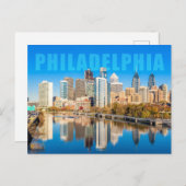 Philadelphia Pennsylvania Postkarte (Vorne/Hinten)