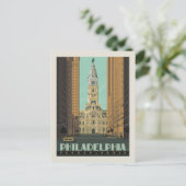 Philadelphia, Pennsylvania | Rathaus Postkarte (Stehend Vorderseite)