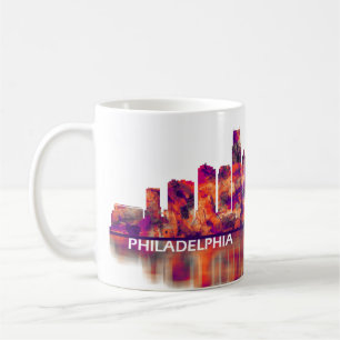 Philadelphia Pennsylvania Skyline Kaffeetasse