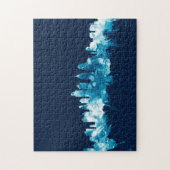 Philadelphia Pennsylvania Skyline Puzzle (Vertikal)