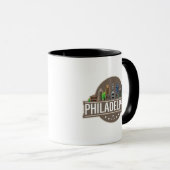 Philadelphia Pennsylvania Tasse (VorderseiteRechts)