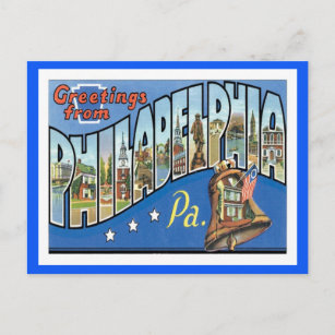 Philadelphia Pennsylvania US-Stadt Postkarte