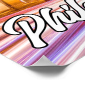 Philadelphia, Pennsylvania, USA Poster (Ecke)