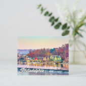 Philadelphia, Pennsylvania, USA Postkarte (Stehend Vorderseite)