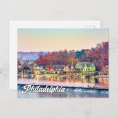 Philadelphia, Pennsylvania, USA Postkarte (Vorne/Hinten)