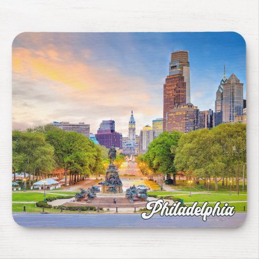Philadelphia, Pennsylvania, Vereinigte Staaten Mousepad (Vorne)