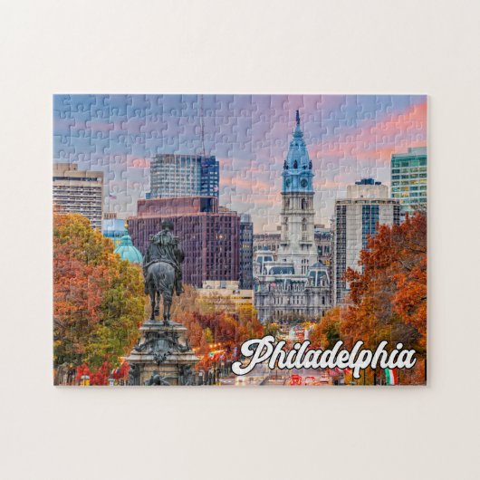 Philadelphia, Pennsylvania, Vereinigte Staaten Puzzle (Horizontal)