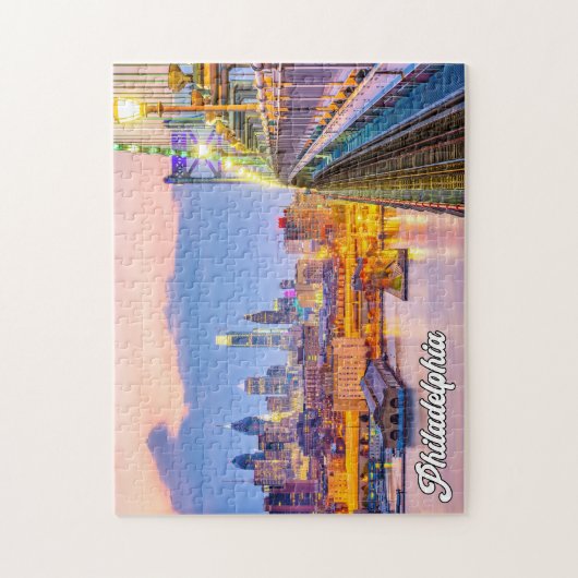 Philadelphia, Pennsylvania, Vereinigte Staaten Puzzle (Vertikal)