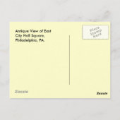 Philadelphia Pennsylvania View inklusive Wanamaker Postkarte (Rückseite)