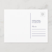 Philadelphia, Pennsylvania | Wir haben uns bewegt Einladungspostkarte (Rückseite)