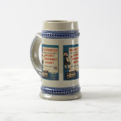 Philadelphia Pennsylvania ww2 Wohnungsmangel   Bierglas (Vorderseite Links)