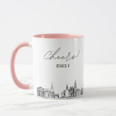 Philadelphia Personalisiert Wedding Coffee Tasse (Links)