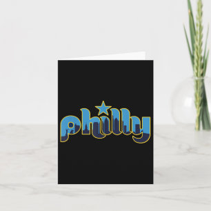 Philadelphia Philly - Retro-Design - Klicken  Karte