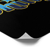 Philadelphia Philly - Throwback Design - Clic Poster (Ecke)