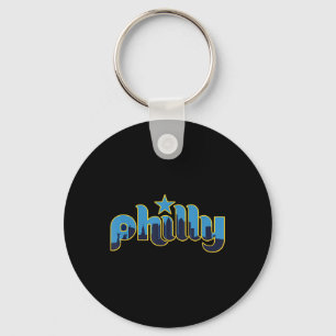 Philadelphia Philly - Throwback Design - Clic Schlüsselanhänger