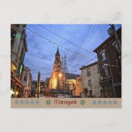 Philadelphia Postcard-Manayunk-Church Christmas Feiertagspostkarte