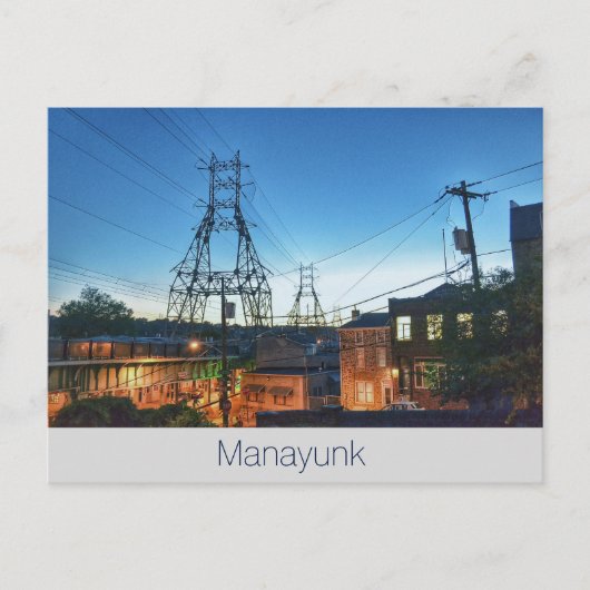 Philadelphia Postcard-Manayunk-Cresson & Cotton Postkarte (Vorderseite)