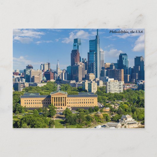 Philadelphia Postcard Postkarte (Vorderseite)