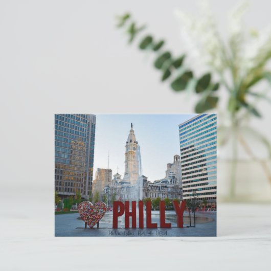 Philadelphia Postcard Postkarte (Stehend Vorderseite)