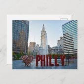 Philadelphia Postcard Postkarte (Vorne/Hinten)