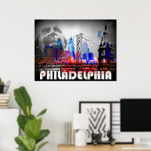 Philadelphia Poster (Heimbüro)