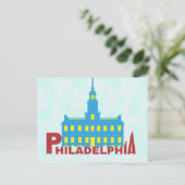 Philadelphia Postkarte (Stehend Vorderseite)