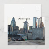 Philadelphia Postkarte (Vorne/Hinten)
