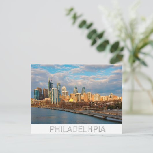 Philadelphia Postkarte (Stehend Vorderseite)