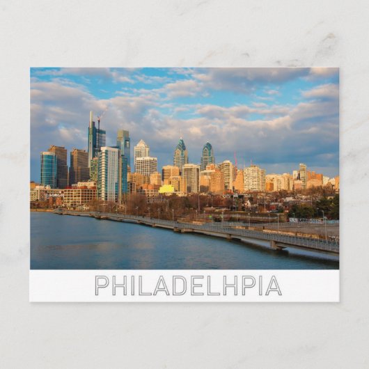 Philadelphia Postkarte (Vorderseite)