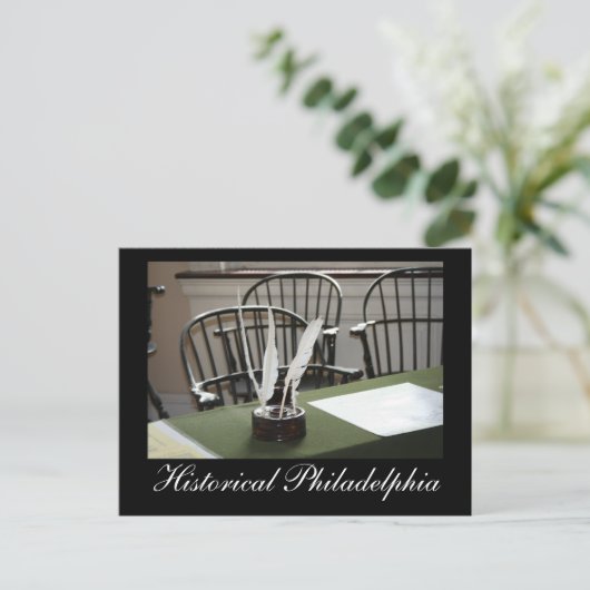 Philadelphia Postkarte (Stehend Vorderseite)