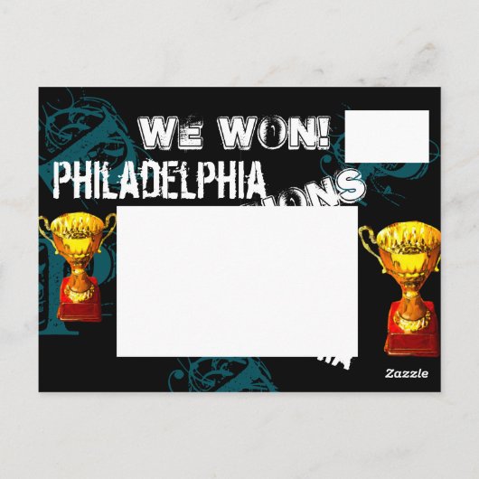 PHILADELPHIA POSTKARTE (Rückseite)