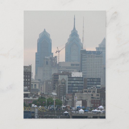 Philadelphia Postkarte (Vorderseite)