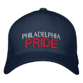 Philadelphia Pride Cap Bestickte Kappe (Vorderseite)