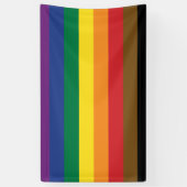 Philadelphia Pride Flag   Banner (Vertikal)