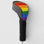 Philadelphia Pride Flag LGBT Regenbogenschwulensym Golf Headcover (angewinkelt)