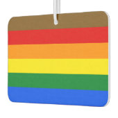 Philadelphia Pride Flag LGBTQ Autolufterfrischer (Links)
