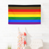 Philadelphia Pride Flag LGBTQ Banner (Insitu)