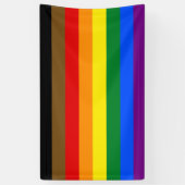 Philadelphia Pride Flag LGBTQ Banner (Vertikal)
