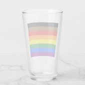 Philadelphia Pride Flag LGBTQ Glas (Rückseite)