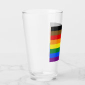 Philadelphia Pride Flag LGBTQ Glas (Rechts)