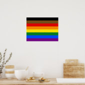 Philadelphia Pride Flag LGBTQ Poster (Küche)