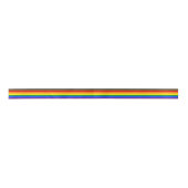 Philadelphia Pride Flag LGBTQ Satinband (Vorderseite)